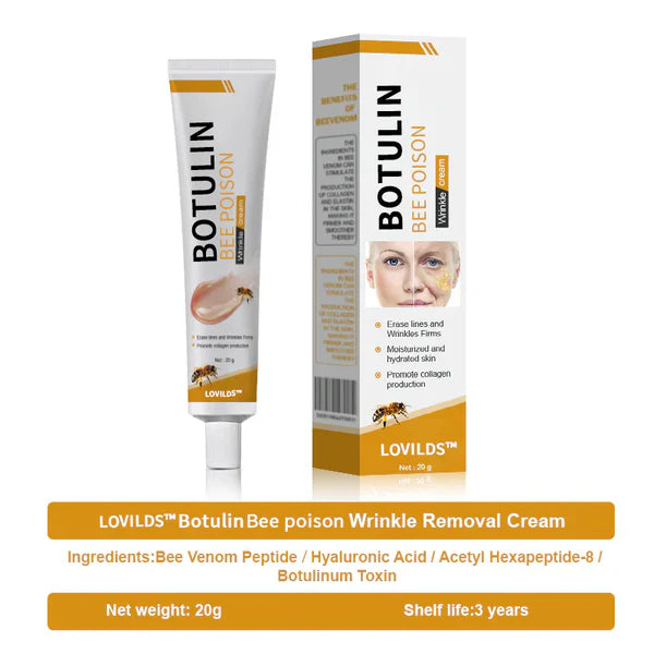 (š„LAST DAY SALE-70% OFF) LOVILDS⢠Botulin Bee Poison Wrinkle Removal Cream