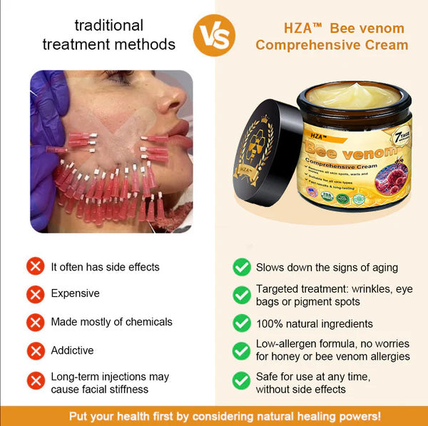 š„LAST DAY 80% OFF - HZA⢠Bee venom Comprehensive Cream
