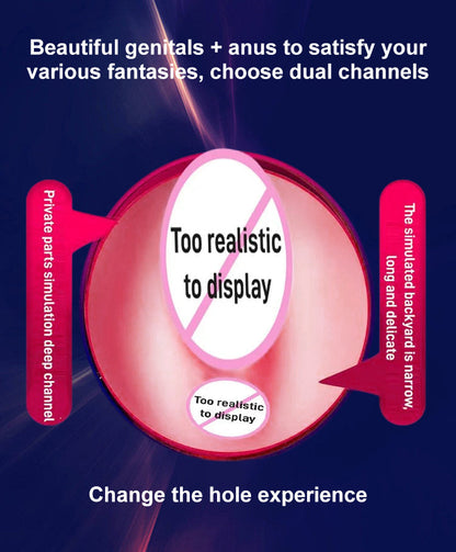 [Confidential Delivery] Automatic Masturbator with Vacuum and Vibration Functions – 18+ Only