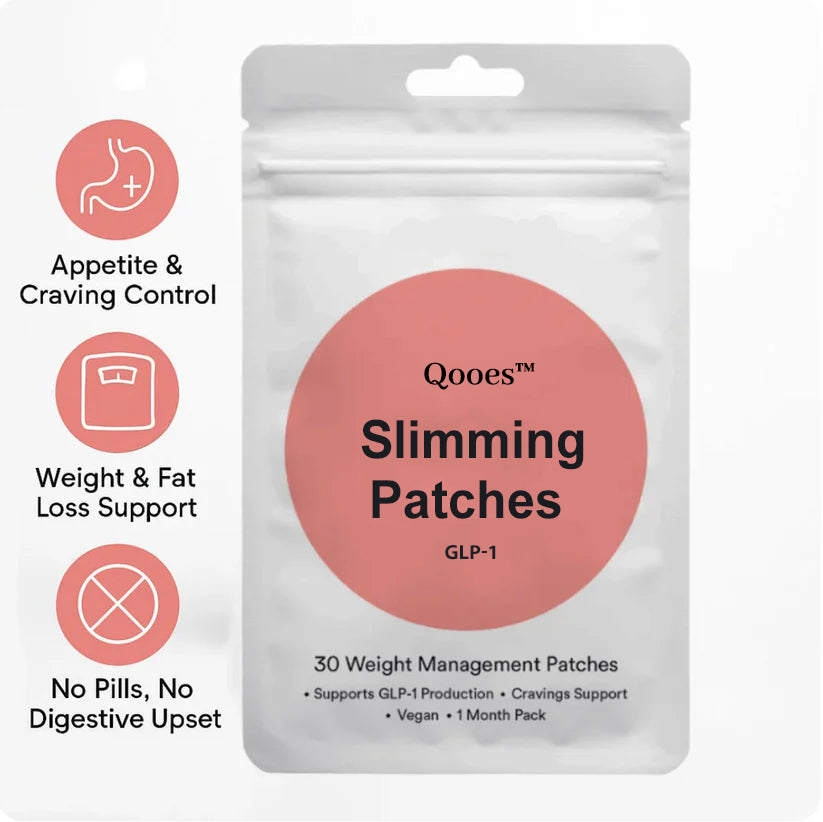 Qooes™Slimming Patches 🍏｜🔥 Fast Fat Burn & Metabolic Balance｜Backed by Obesity Research Experts
