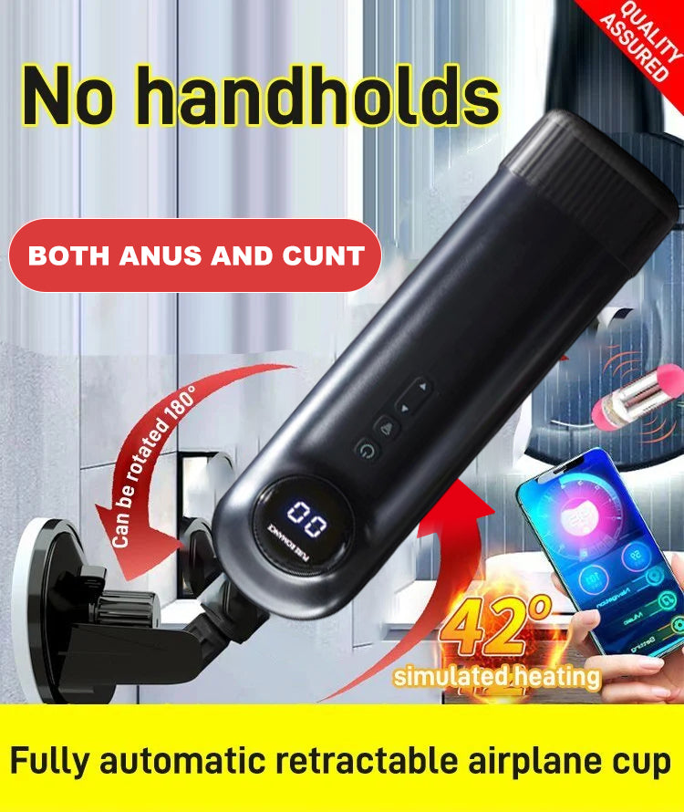[Confidential Delivery]  🔥Fully automatic, hands-free retractable relaxation cup 🔥– 18+ Only