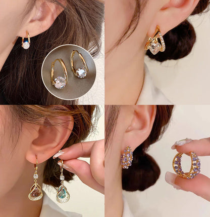 (🔥LAST DAY SALE-80% OFF) Histone Lymphatic MagneTherapy Germanium Earrings