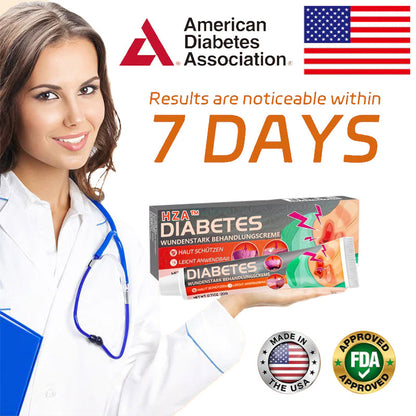 ✨HZA™ Diabetes Wound Strong Treatment Cream (👨‍⚕️Relieves itchy skin, reduces swelling and pain, anti-bacterial and anti-inflammatory, fast healing wounds, anti-scarring and anti-bacterial)