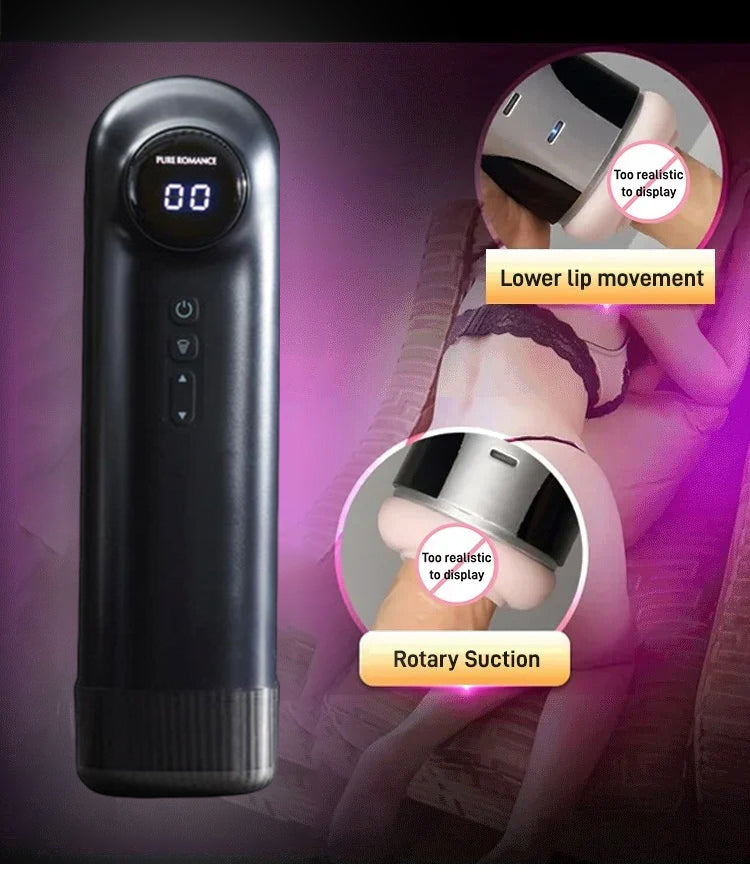 [Confidential Delivery]  🔥Fully automatic, hands-free retractable relaxation cup 🔥– 18+ Only